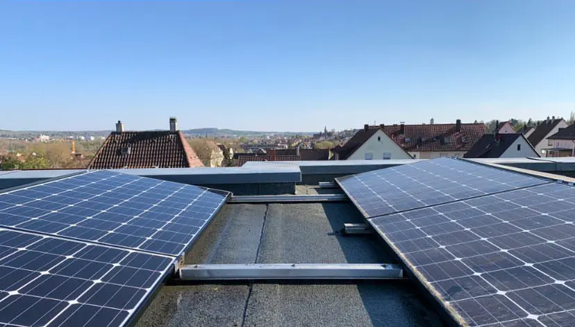 Reinigung einer PV-Anlage